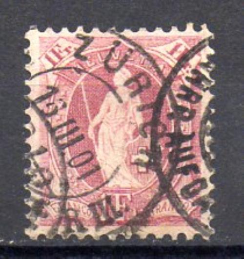 Suiza Año 1901/03 Nº Zumstein 71E (o)